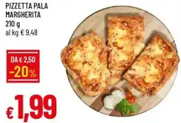 Galassia Pizzetta pala margherita offerta
