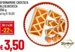 Galassia Sfornamore crostata all'albicocca offerta