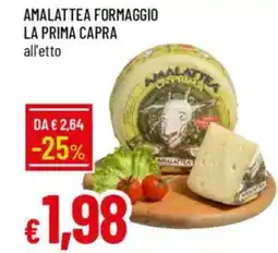 Galassia Amalattea formaggio la prima capra offerta