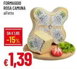 Galassia Formaggio rosa camuna offerta