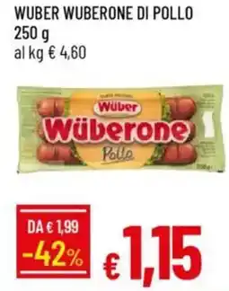 Galassia Wuber wuberone di pollo offerta