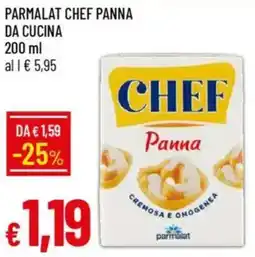 Galassia Parmalat chef panna da cucina offerta