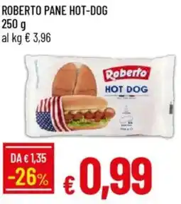 Galassia Roberto pane hot-dog offerta