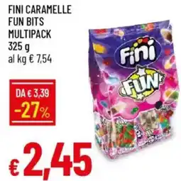 Galassia Fini caramelle fun bits multipack offerta