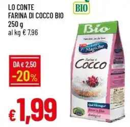 Galassia Lo conte farina di cocco bio offerta