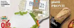 Crai Ricotta di pecora LA QUERCIA l'etto offerta
