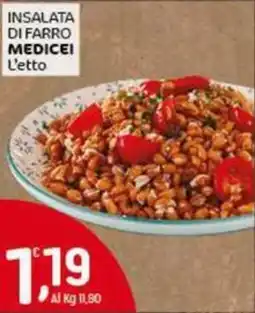 Crai Insalata di farro MEDICEI l'etto offerta