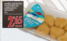 Crai Mare gioioso nuggets di merluzzo panato offerta