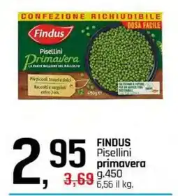 Famila Superstore FINDUS Pisellini primavera offerta