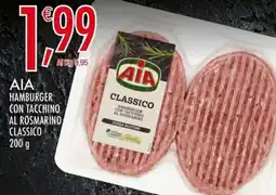 Crai Aia hamburger con tacchino al rosmarino classico offerta