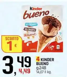 Famila Superstore 4 kinder bueno offerta