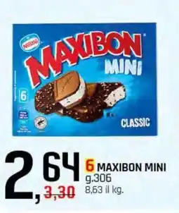 Famila Superstore 6 maxibon mini offerta
