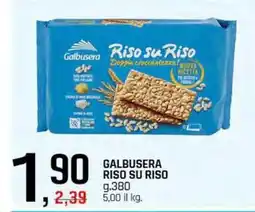 Famila Superstore Galbusera riso su riso offerta
