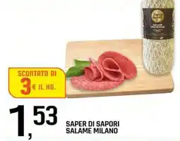 Famila Superstore Saper di sapori salame milano offerta