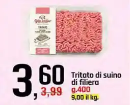 Famila Superstore Tritato di suino di filiera offerta