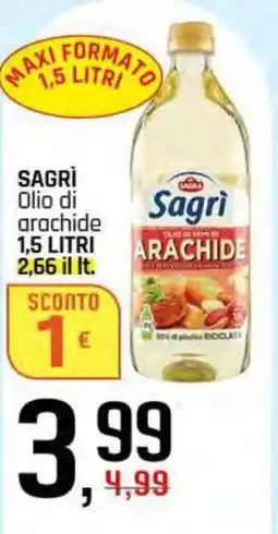 Famila Superstore SAGRÌ Olio di arachide offerta