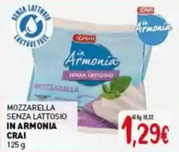 Crai Mozzarella senza lattosio in Armonia CRAI offerta