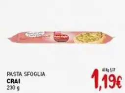 Crai Pasta sfoglia CRAI offerta