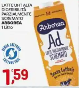 Crai Latte uht alta digeribilità parzialmente scremato ARBOREA offerta