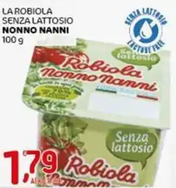 Crai La robiola senza lattosio NONNO NANNI offerta