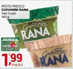 Crai Pesto fresco GIOVANNI RANA Vari Gusti offerta