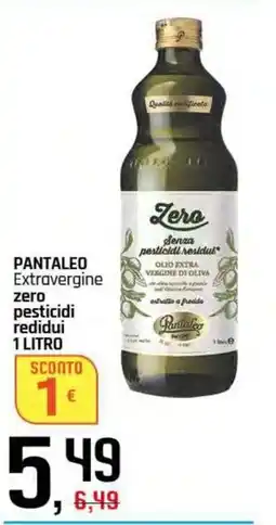 Famila Superstore PANTALEO Extravergine zero pesticidi redidui offerta