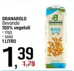 Famila Superstore GRANAROLO Bevande 100% vegetali offerta