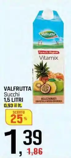 Famila Superstore VALFRUTTA Succhi offerta