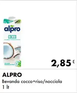 Iper Tosano ALPRO Bevanda cocco+riso/nocciola offerta