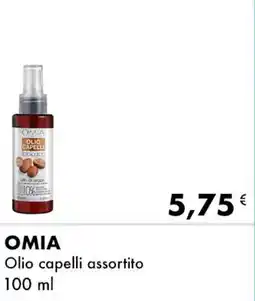 Iper Tosano OMIA Olio capelli assortito offerta