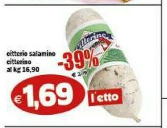 Il Castoro Supermercati Salame offerta