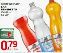 Crai Bibite gassate SAN BENEDETTO Vari Gusti offerta