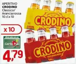 Crai Aperitivo crodino classico/ arancia rossa offerta