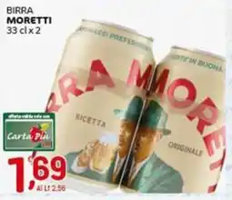 Crai Birra MORETTI offerta