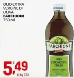 Crai Olio extra vergine di oliva FARCHIONI offerta