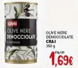 Crai Olive nere denocciolate CRAI offerta