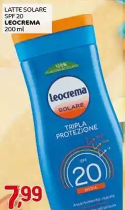 Crai Latte solare SPF 20 LEOCREMA offerta
