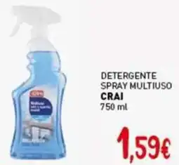 Crai Detergente spray multiuso CRAI offerta