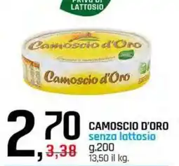 Famila Superstore CAMOSCIO D'ORO senza lattosio offerta