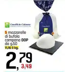 Famila Superstore 5 mozzarelle di bufala campana DOP offerta