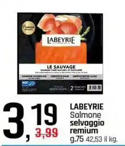 Famila Superstore LABEYRIE Salmone selvaggio remium offerta