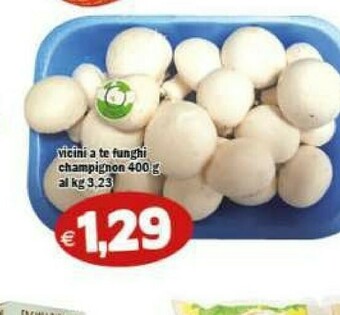 Il Castoro Supermercati Funghi champignon offerta