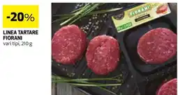 Coop Linea tartare FIORANI vari tipi offerta