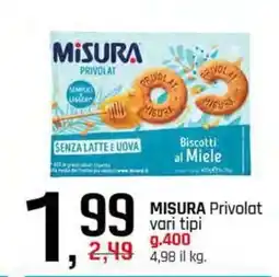 Famila Superstore MISURA Privolat vari tipi offerta