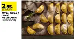 Coop Ravioli bufala e limone pasta piccinini offerta