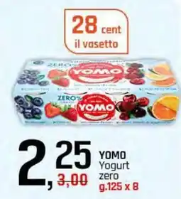 Famila Superstore YOMO Yogurt zero offerta