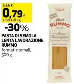 Coop Pasta di semola lenta lavorazione RUMMO offerta