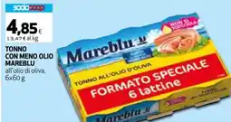Coop Tonno con meno olio MAREBLU offerta