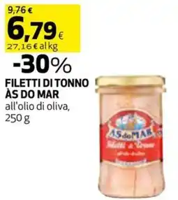 Coop Filetti di tonno ÀS DO MAR offerta