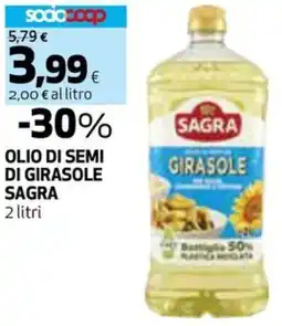 Coop Olio di semi di girasole SAGRA offerta